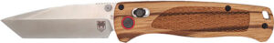 COBRATEC LEGACY BAR LOCK 3" - ZEBRAWOOD/SATIN TANTO D2 BLADE