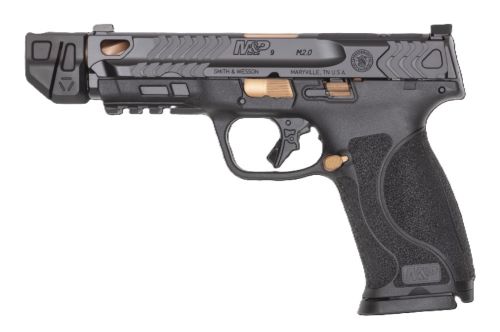 S&W PC M&P9 M2.0 9MM OR TS - 4.25 BLK FR/COPPER PVD BL TALO - Image 2