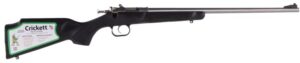 CRICKETT RIFLE G2 22WMR - STAINLESS BLACK SYNTHETIC