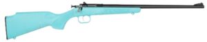 CRICKETT RIFLE G2 22LR BLUE - SYNTHETIC/GOLD WEB BLUED