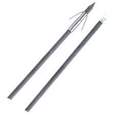 Muzzy Lighted Carbon Composite Arrow with Carp Point