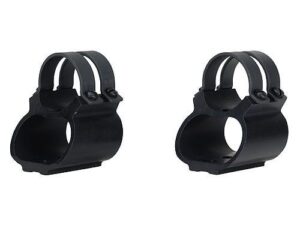 Weaver See-Thru Steel Lock Ringmount (Baseless System) - 1" Marlin 336 Black