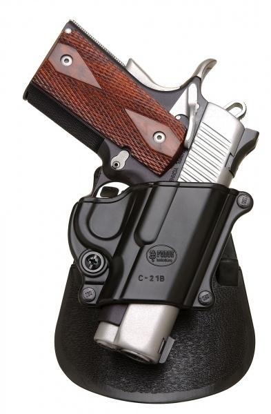 Fobus Standard Paddle Holster for Bersa Thunder 380 Black Right Hand