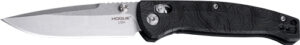 HOGUE MYSTO 3.4" ABLE LCK FLDR - CLIP POINT BLACK DIAMOND METAL