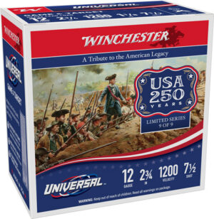 WINCHESTER LIGHT TARGET 12GA - 2.75" 1-1/8 #7.5 200RD CASE