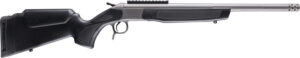 CVA SCOUT TD V3 338ARC 18" - STAINLESS/BLACK SYNTHETIC