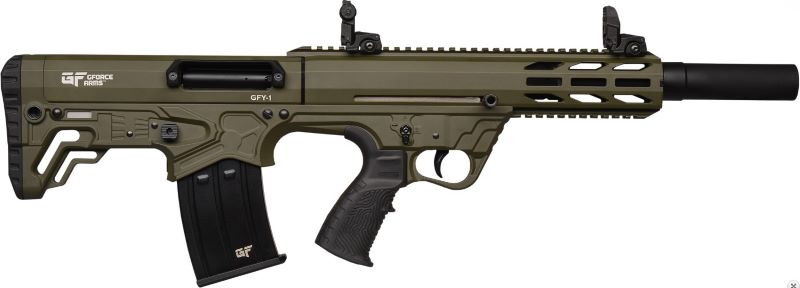 GFORCE ARMS GFY1 AR-12 12GA 3" - 18.5" 5RD OD GREEN