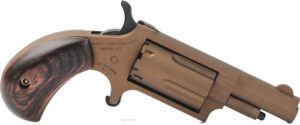 NAA MINI-REVOLVR 22WMR 1-5/8" - BOOTLEGGER BRONZE WALNUT