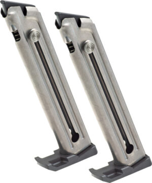 RUGER MAGAZINE 22/45 - 22LR 10RD NICKEL 2-PK