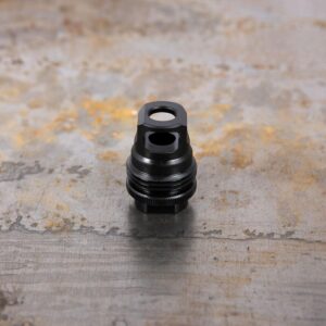 SilencerCo ASR Single Port Muzzle Brake 1/2x28 9mm Luger