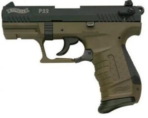 Walther P22 Handgun CA Compliant .22LR 10rd Magazine 3.42" Barrel Military
