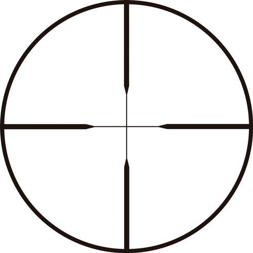 BSA EDGE HANDGUN SCOPE - 2-7X32MM DUAL-X BLACK MATTE - Image 2
