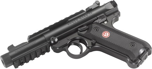 RUGER MARK IV TACTICAL 22LR - 4.40" ADJ. THREADED BBL SYN. - Image 2