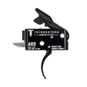 TriggerTech AR-9 Competitive Single Stage Rifle Trigger 3.5 lbs Curved