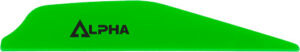 BOHNING ALPHA AR 1250 VANE - 2.8" NEON GREEN 36PK