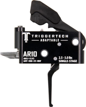 TRIGGERTECH AR10 SINGLE STAGE - ADAPTABLE STRAIGHT FLAT BLACK