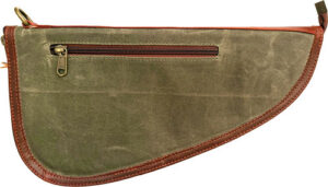 PALMETTO PISTOL CASE LARGE - WOODLAND-WAXED CANVAS/BUFFALO