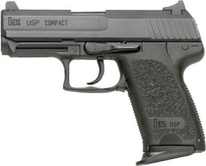 HK USP9 COMPACT V7 DAO 9MM - 3.58" BBL 2-13RD BLACK