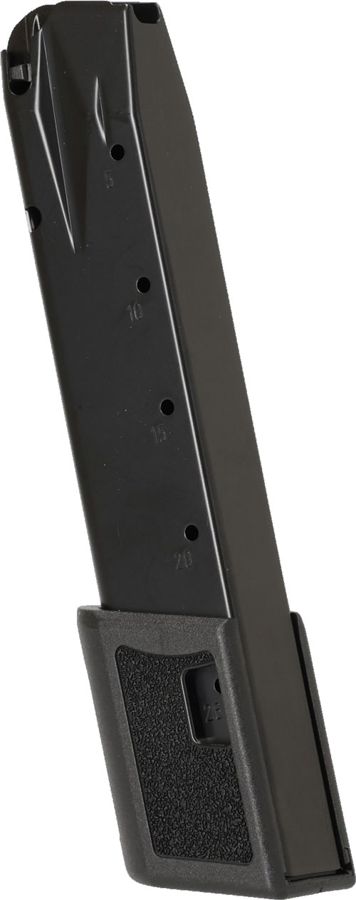 CANIK MAGAZINE FULL SIZE - 9MM 26RD BLACK BASEPLATE