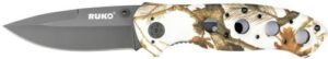 RUKO FOLDER 3.25" TUNDRA - HANDLE CLAMSHELL