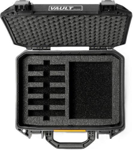 PELICAN PRECUT VAULT FOR 2 - GUNS AND MAGS UNIVERSAL BLACK - Image 2