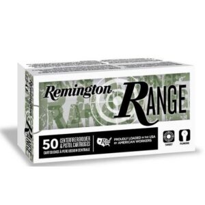Remington Range Handgun Ammunition .45 Auto 230gr FMJ 830 fps 50/ct