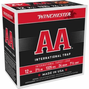 Winchester AA International Target Shotshells 12ga 2-3/4" 7/8oz 1325 fps #7.5 25/ct