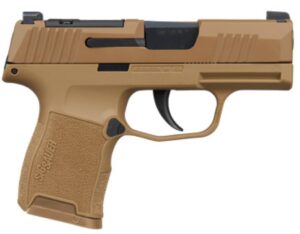 SIG P365 MIC COMP 9MM 3.1" - XRAY3 OPT RDY (2)10RD COYOTE