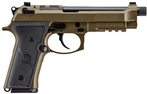 BERETTA M9A4 OVERLANDING 9MM - 5.1" 15RD NOMAD BRZ THREADED