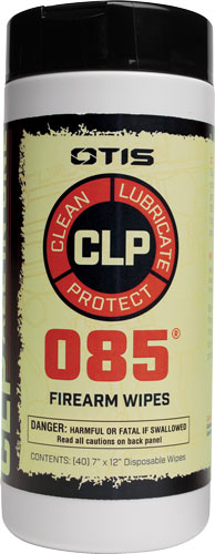 OTIS O85 CLP WIPES 40 PER - CANISTER