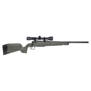 Savage AXIS 2 XP Rifle 25-06 Rem 4rd Magazine 20" Threaded Barrel 3-9x40 Scope Synthetic Green Stock