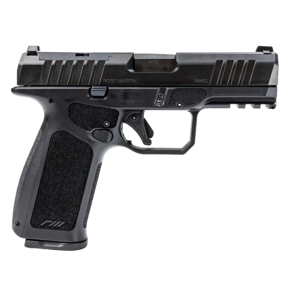 Rost Martin RM1CX Handgun 9mm Luger 17rd (1) & 19rd (1) Magazines 4" Barrel Black OR