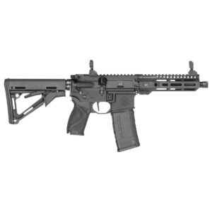 S&W M&P15 AXE SBR .300 Blackout 30rd Magazine 8" Threaded Barrel M-LOK Handguard Black Flip Sights