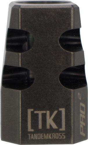 TANDEMKROSS GAME CHANGER PRO - SQUARED COMP FOR 22LR BLACK